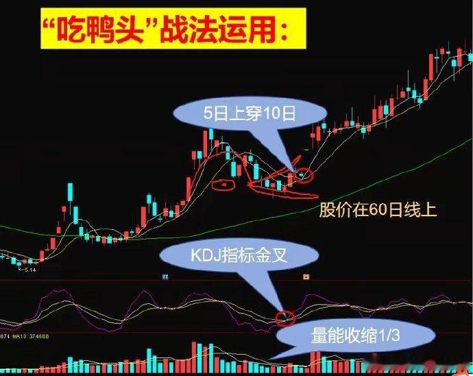 炒股不会用“吃鸭头”低吸战法呢，就算再炒5年、8年也会迷茫的；若能熟练掌握这门技