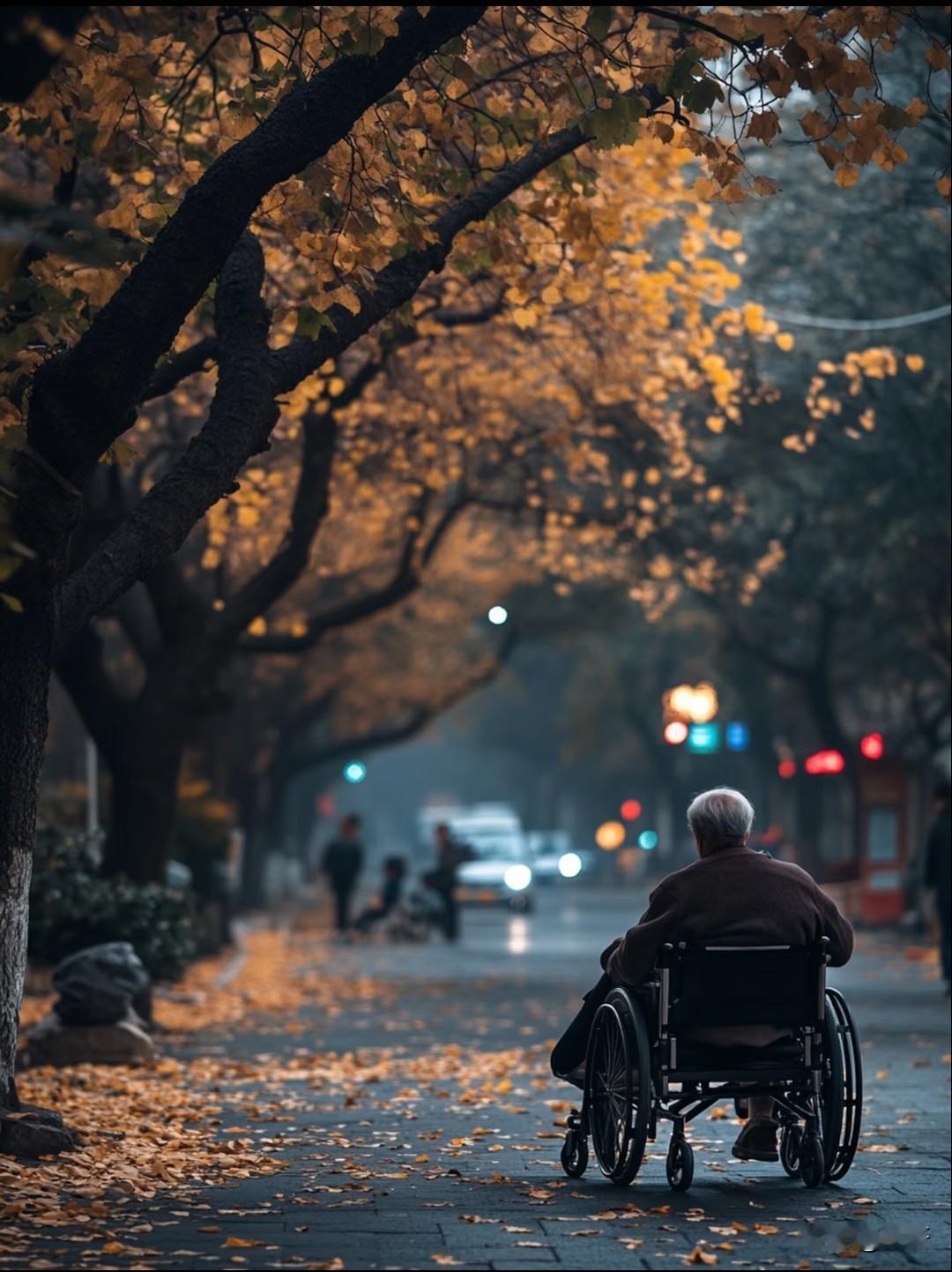 一位社会学家非常现实的话：“只要你去伺候，一个屎尿屁都不能自理的老人，不用