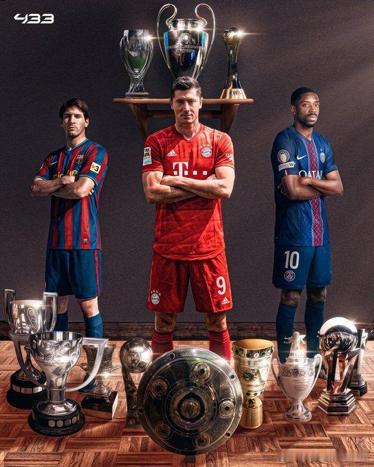 巴黎圣日耳曼成为历史上第3支完成「六冠王」伟业的球队！🏆巴黎夺得洲际杯冠军