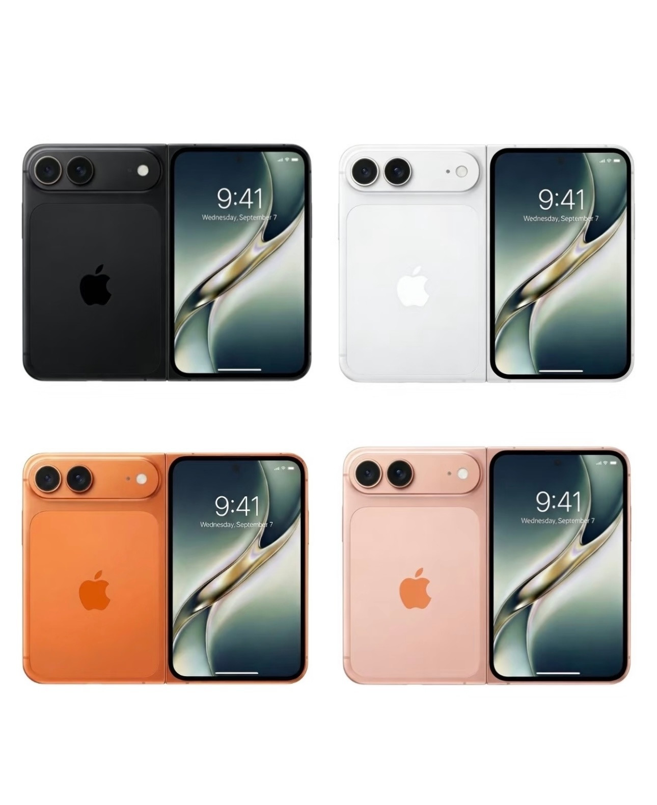 深入唠两句：苹果选阔折叠而非小折叠，明显是想避开