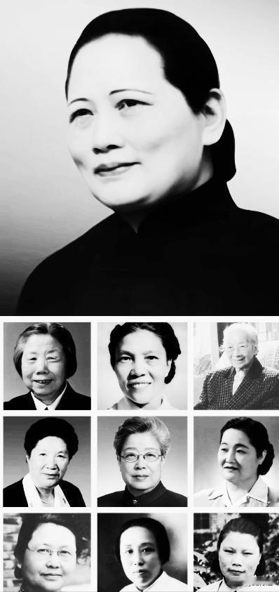 新中国十位伟大女性一览：1.宋庆龄，孙中山夫人、正国级，享年88岁2.邓颖超