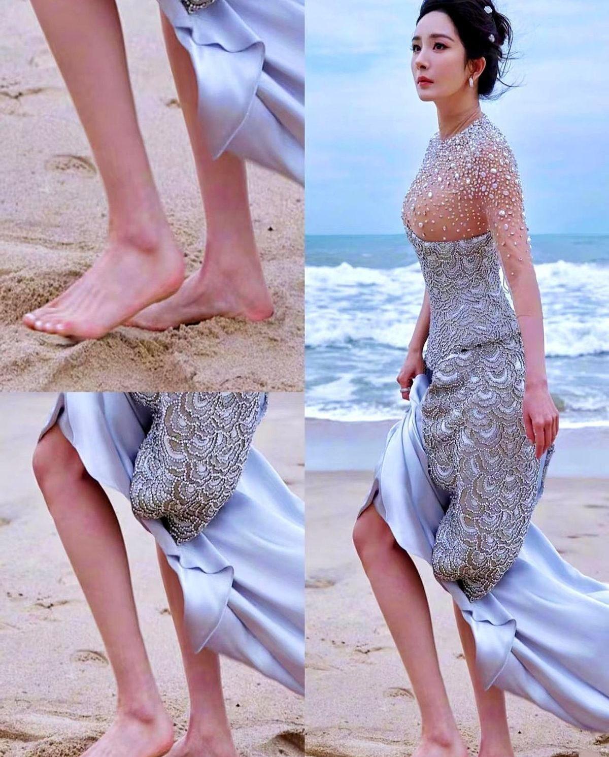 杨幂黑纱下的棋局：一次争议，两次赢家，谁在定义我们的审美？