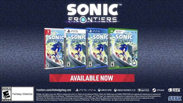 《索尼克未知边境》媒体赞誉宣传片 系列未来的基石