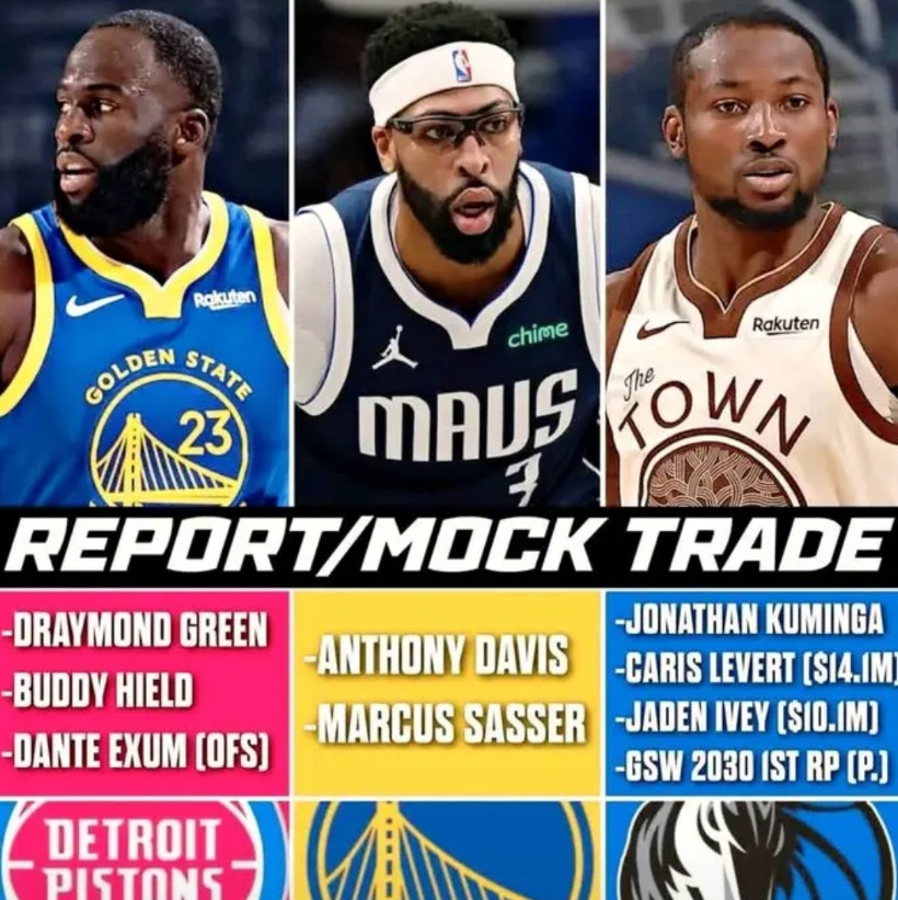 勇士自媒体YY一笔三方交易涉及库明加+追梦换浓眉的交易：勇士：送出库明加、追