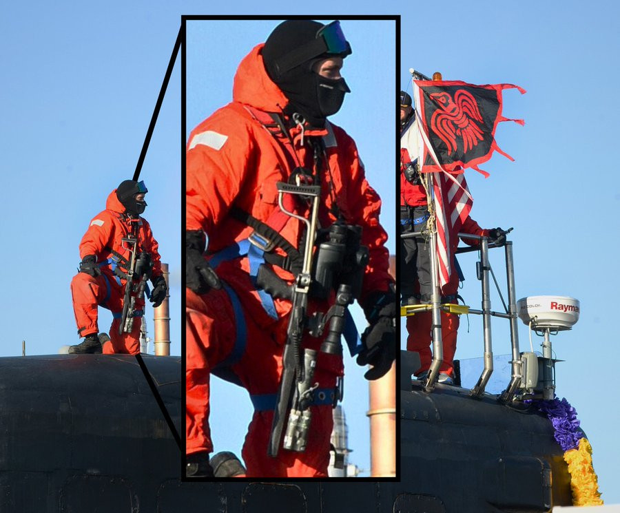 每天认识一件兵器当USSMinnesota(SSN783)挂着维京渡鸦