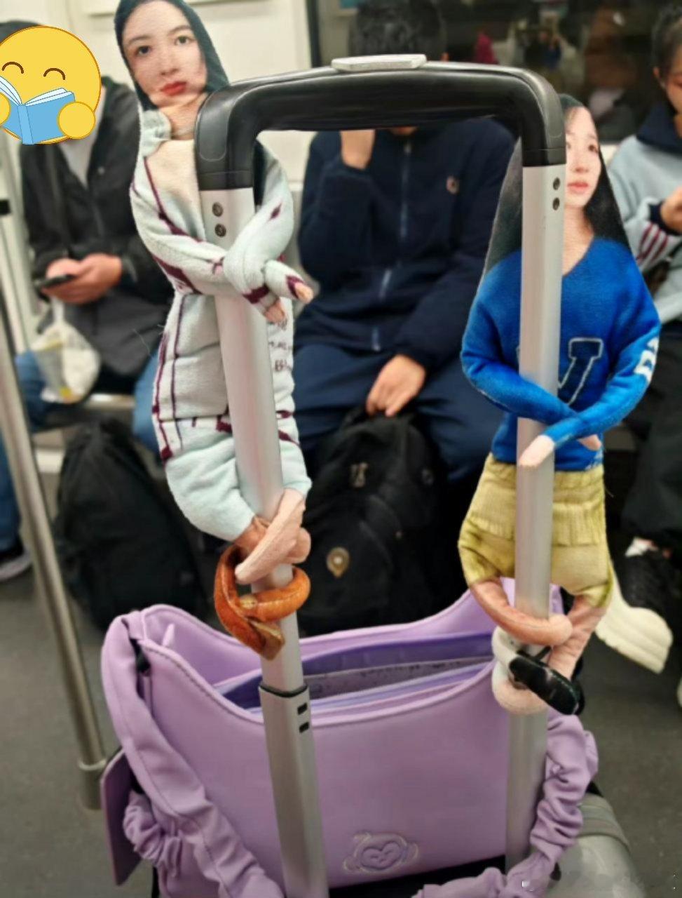 早上好，刷到一个有意思的图，不知道这两个小玩具该怎么称呼，但看着特别搞笑[捂脸哭]