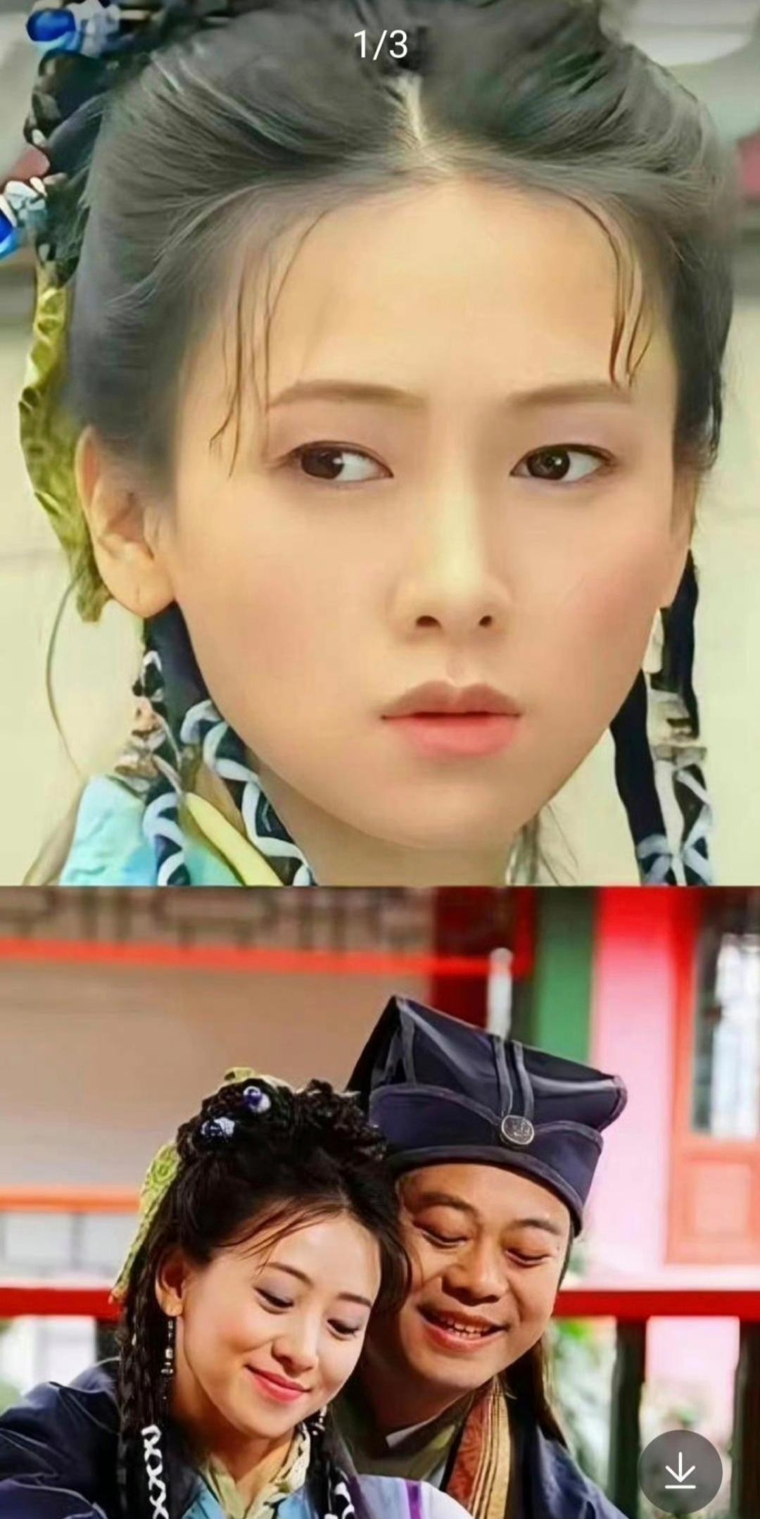 电视剧女演员头上竟然是用吸管做的，这也太搞笑了。