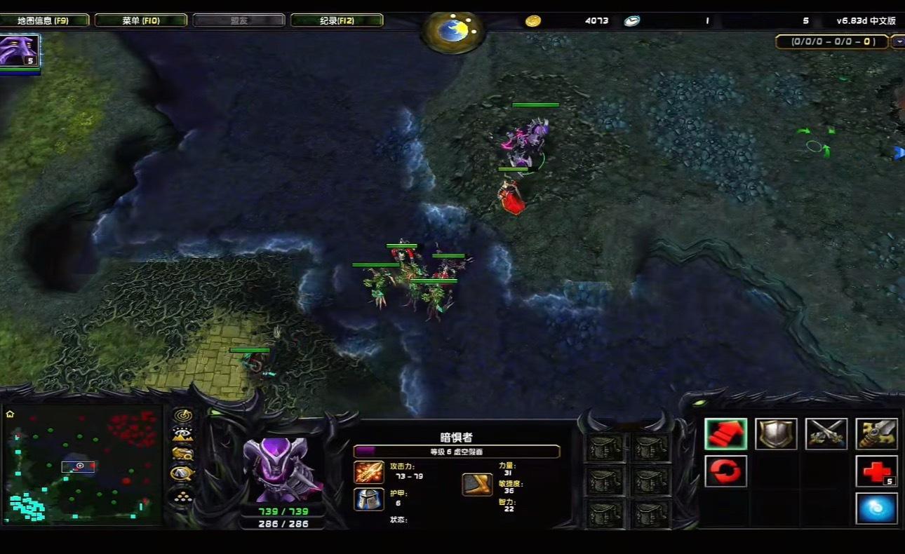 有刀友给dota1英雄做了一个dota2皮肤的mod，哈哈看着很不错的样子！do