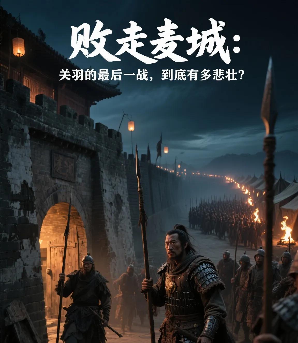 败走麦城：关羽的最后一战，到底有多悲壮？一代名将的陨落，为何让整个三国为之震动
