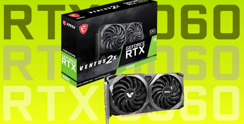 英伟达于 2026 年年中重启生产的 GeForce RTX 3060...