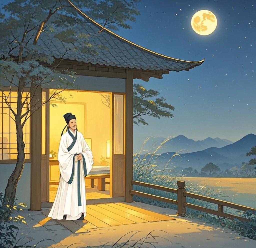 中秋赏月时你会想起哪些诗句?《水调歌头》北宋：苏轼明月知时有，把酒问青天