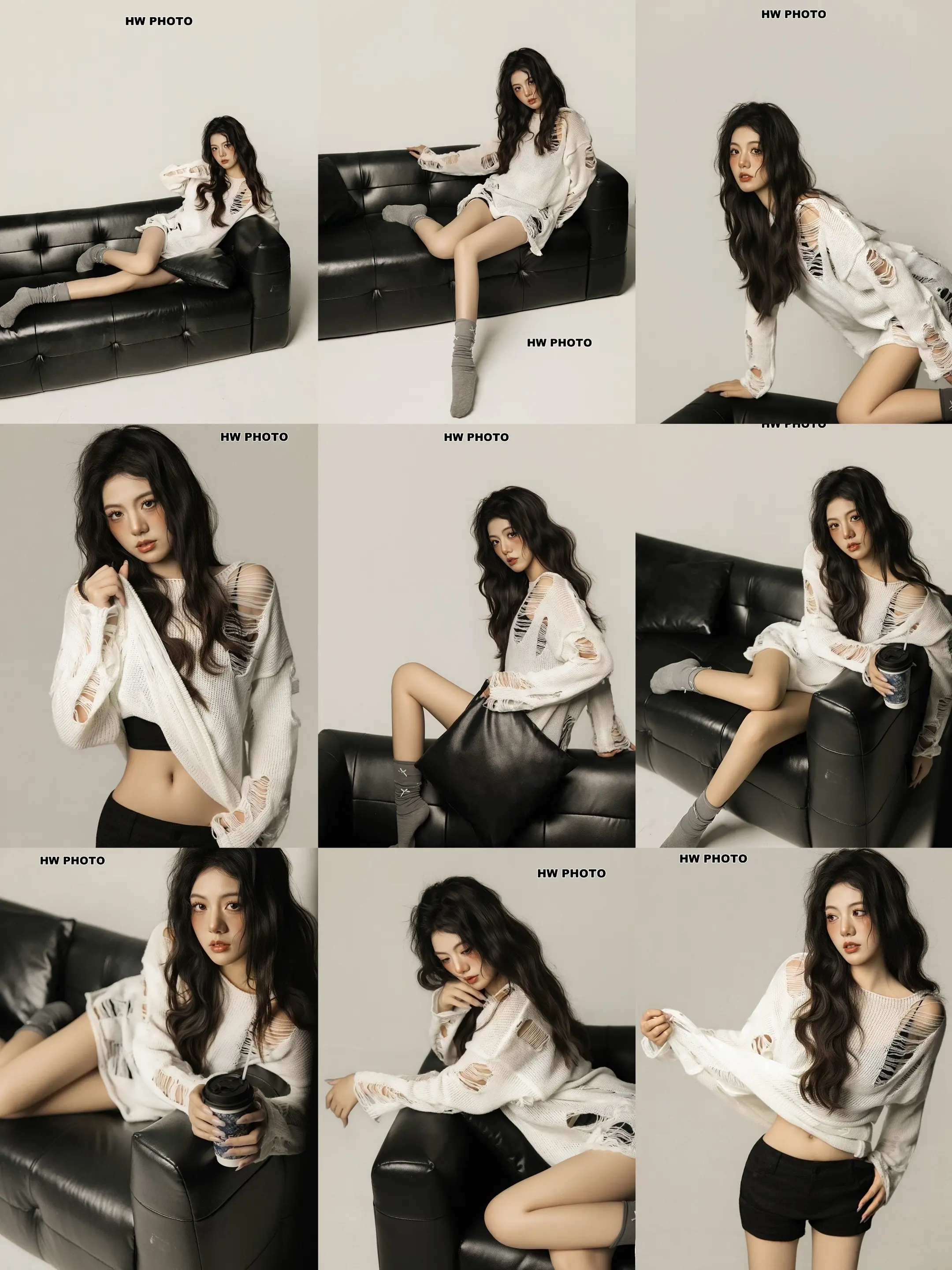 韩杂必拍 少女写真。