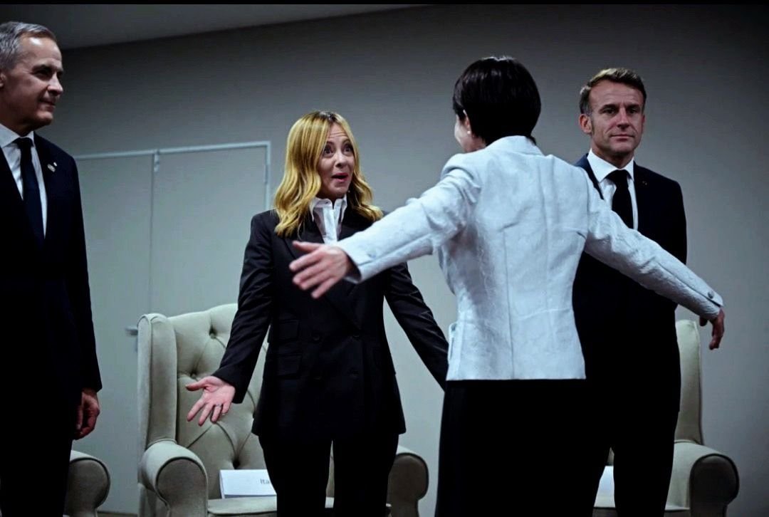 G20峰会上，意大利总理梅洛尼会见日本首相高市早苗