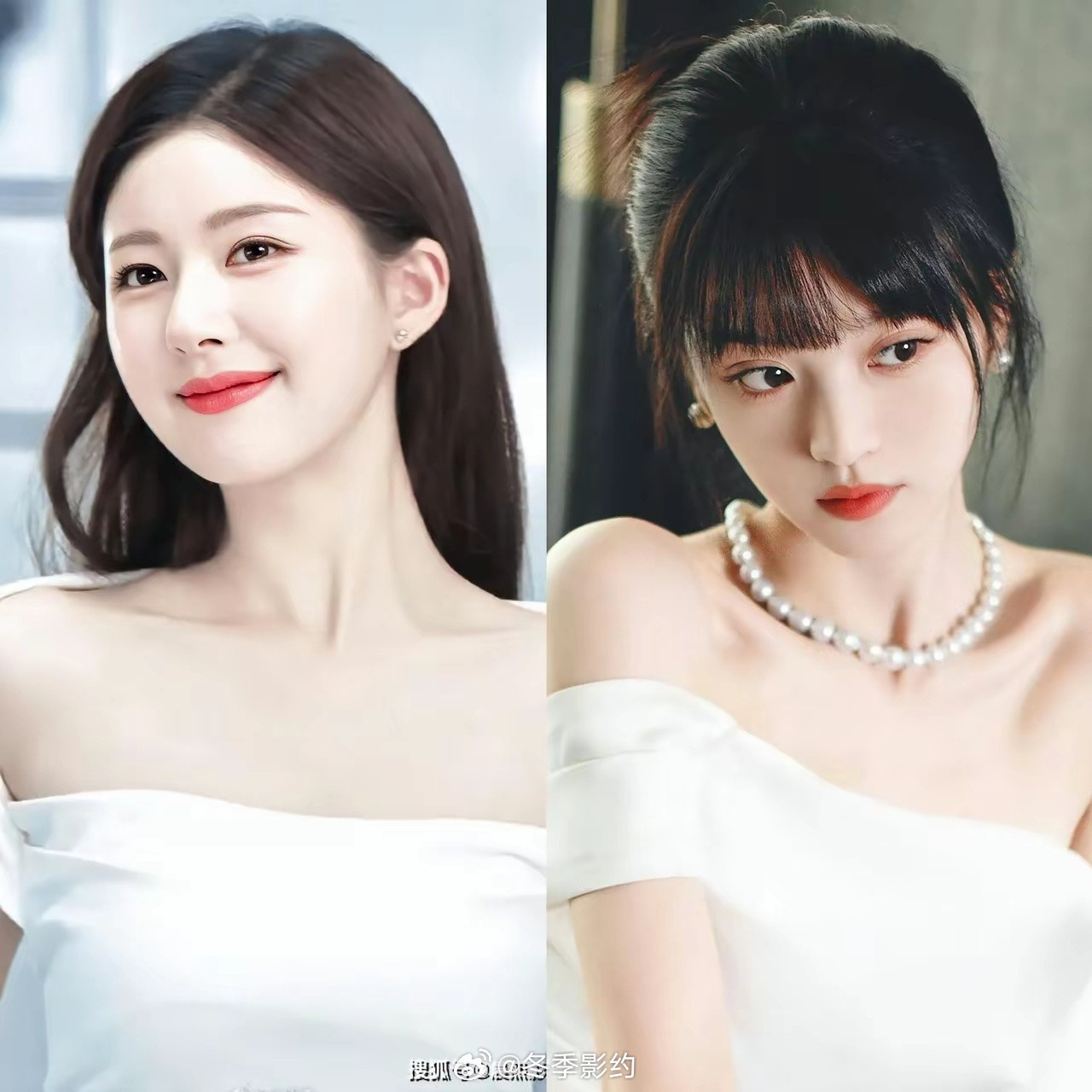 我问我哥，如果让你选赵露思和田曦薇做女朋友，你会选谁？他想了一会，笑眯眯的说，当