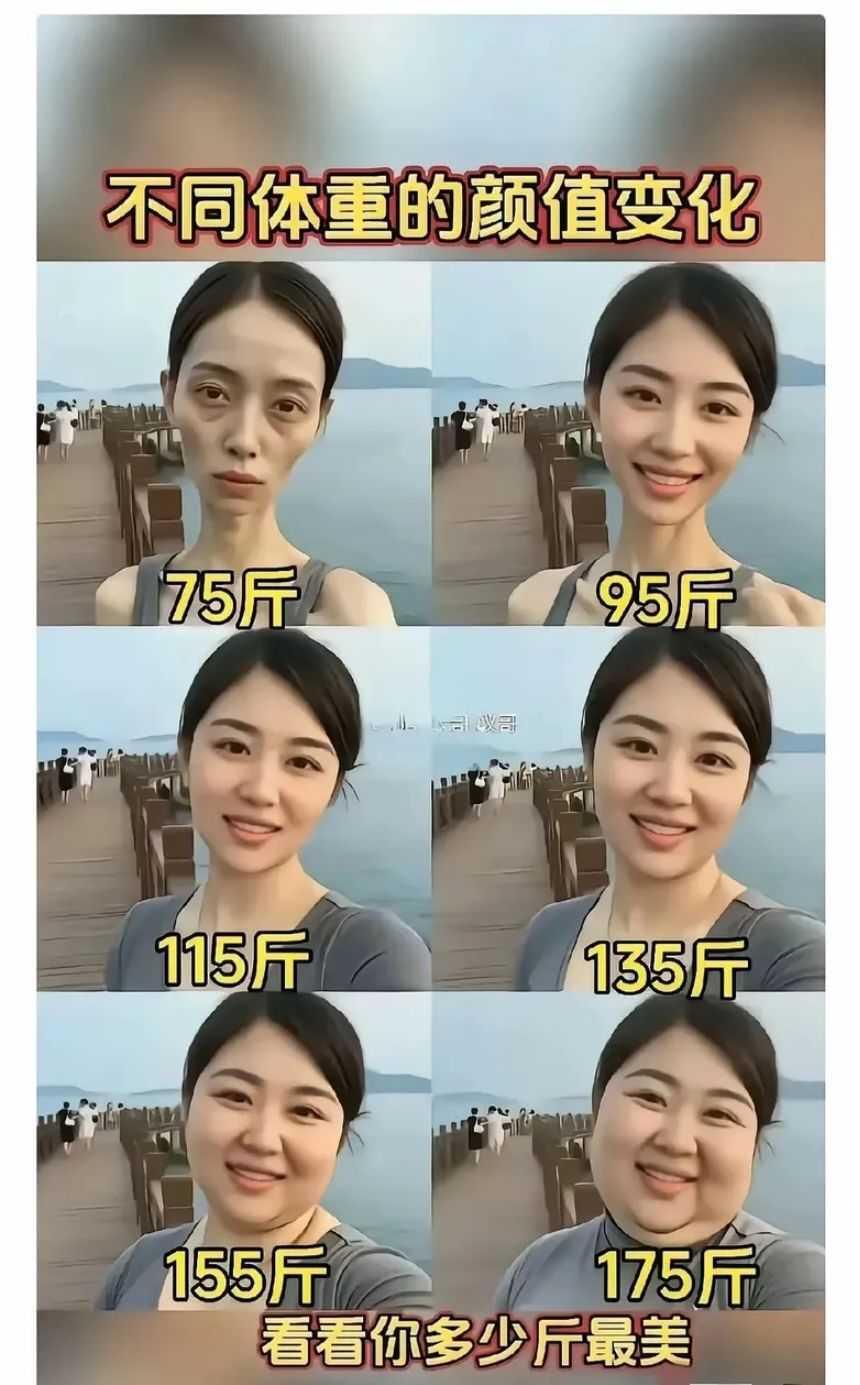 体重不过百，不是平胸就是矮