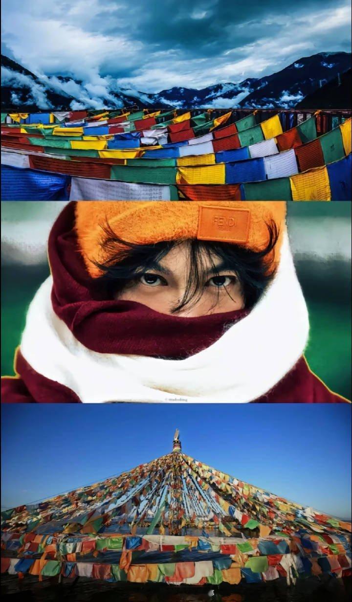 田栩宁这张图，眼神真的好绝