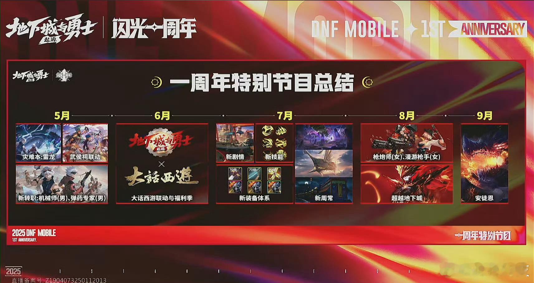 DNF手游送天空套家人们谁懂啊！DNF手游一周年发布会太燃了！5月18日晚，官方
