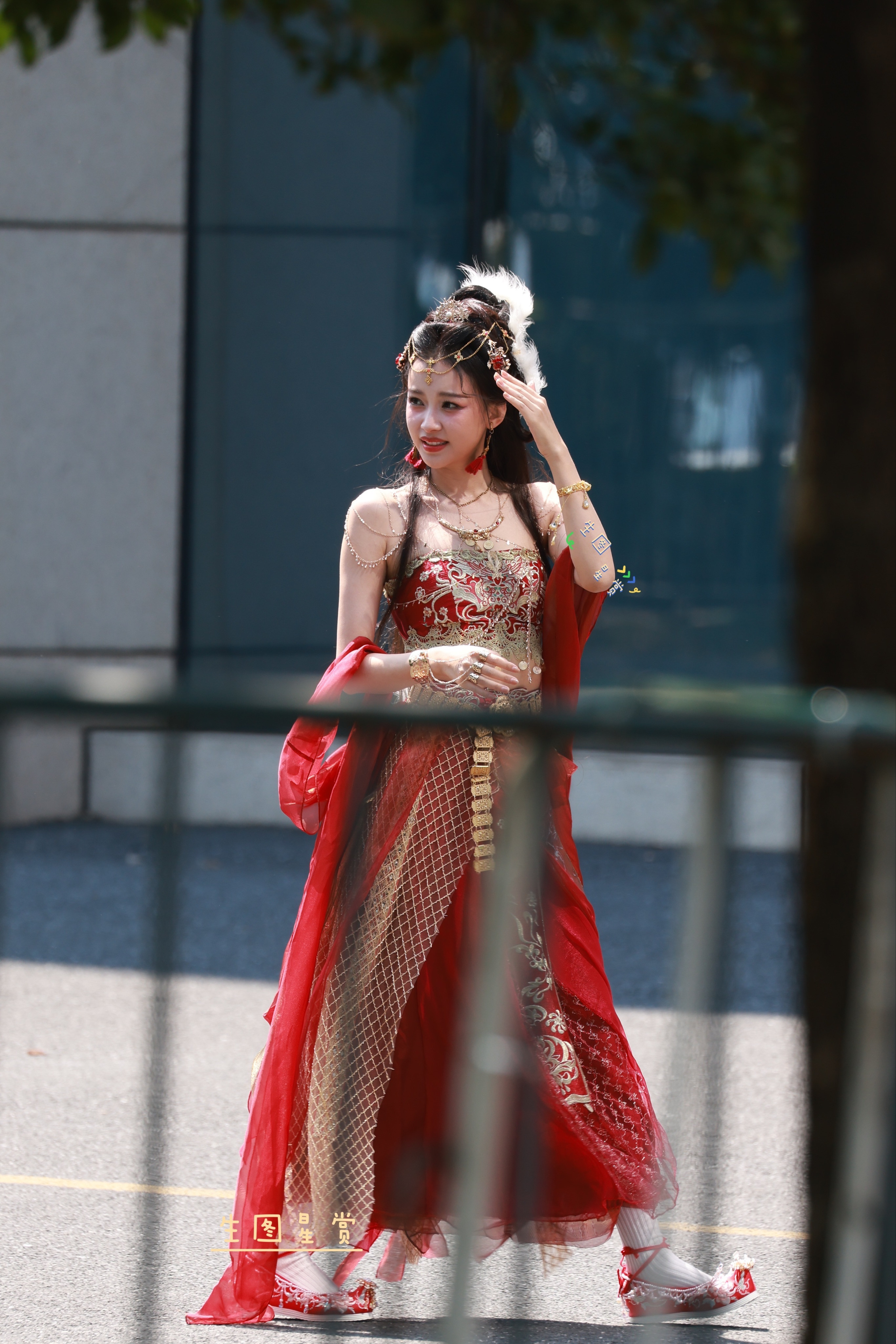 孙怡×王牌对王牌上班古装美女子，一眼惊艳💃🏻孙怡红衣仙女孙怡