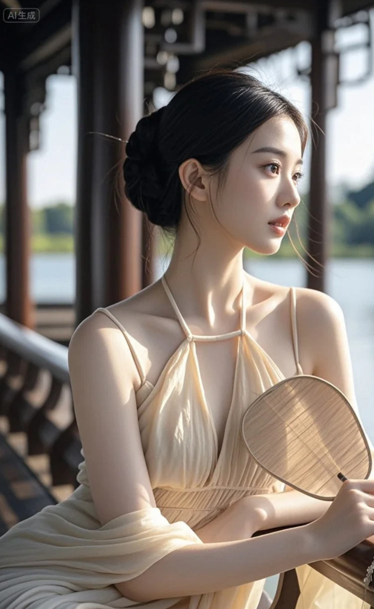 她的存在，是对“慢生活”的最好诠释