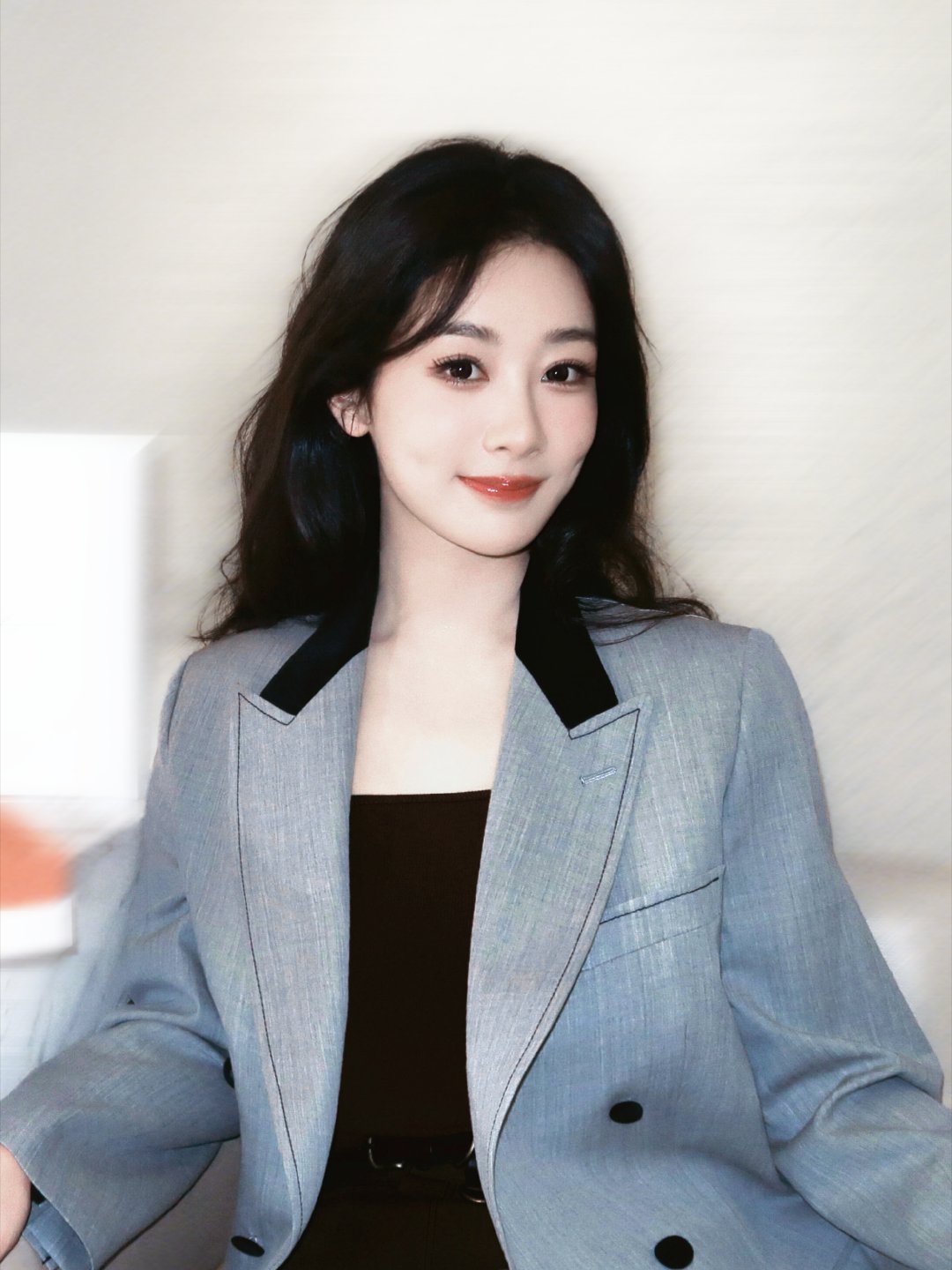 杨紫杨紫董竹君杨紫玉兰花开君再来💜✨如果哪一