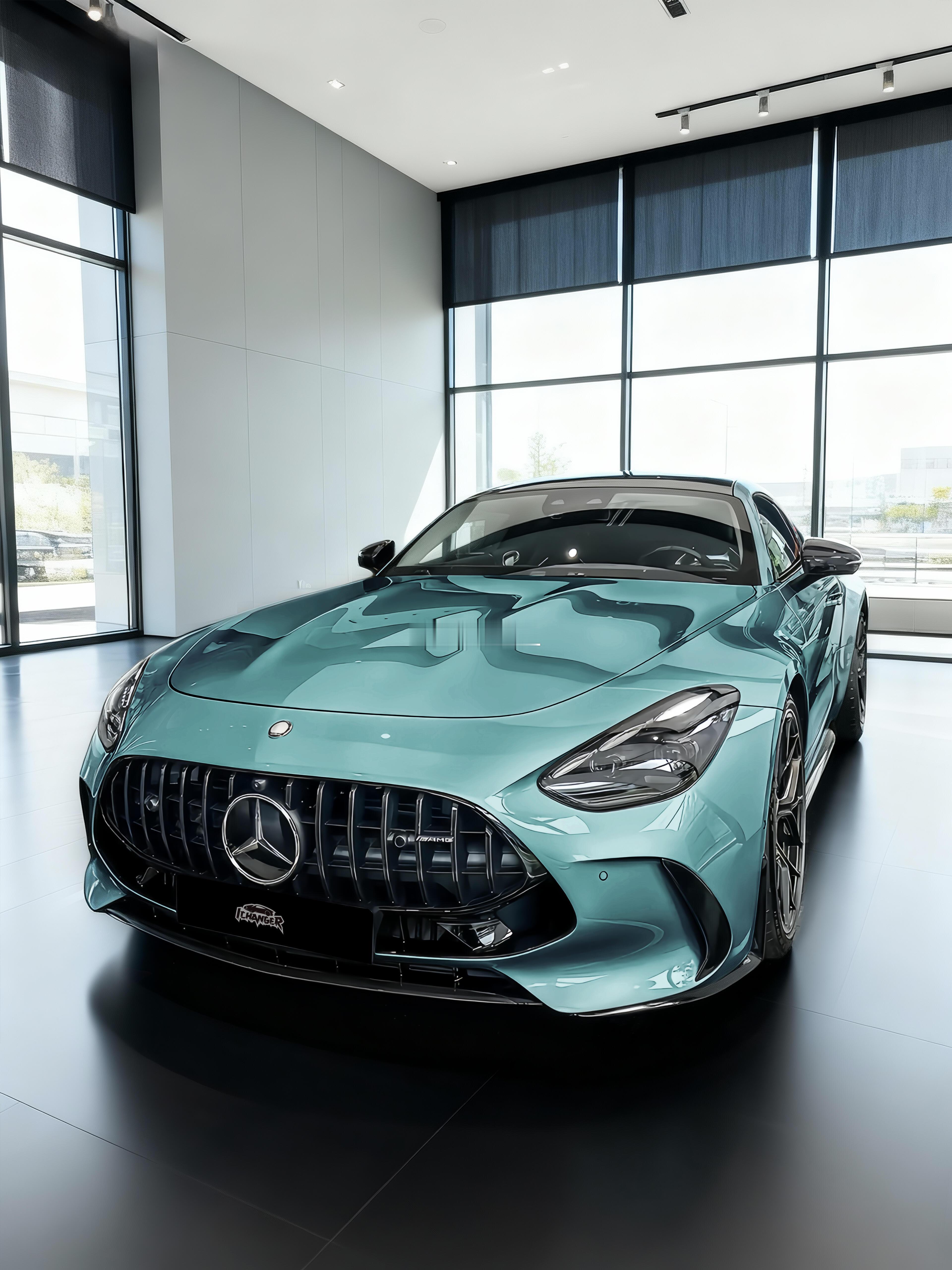 咱就是说，奔驰AMG这设计，设计师是把审美拉满了吧！无可挑剔的帅啊！跑车见不少，