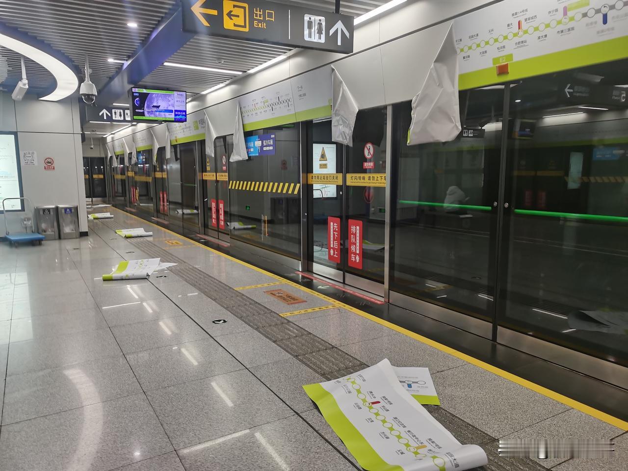 合肥地铁7号线来了，地铁换乘指示标志开始换了～​​​