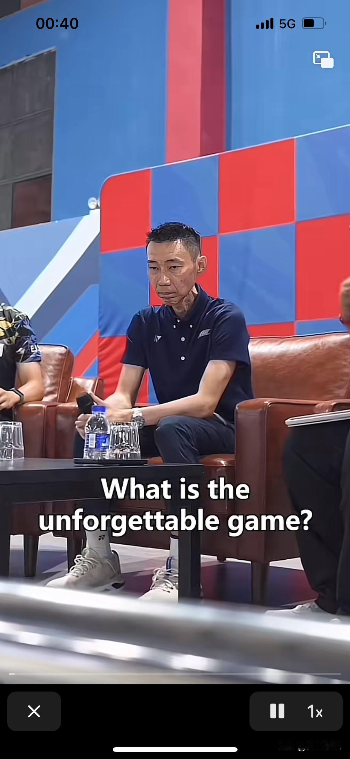 李宗伟都老成这样子，就不要再出来了，看着让人心疼啊，当年和林丹一样的厉害，虽然输