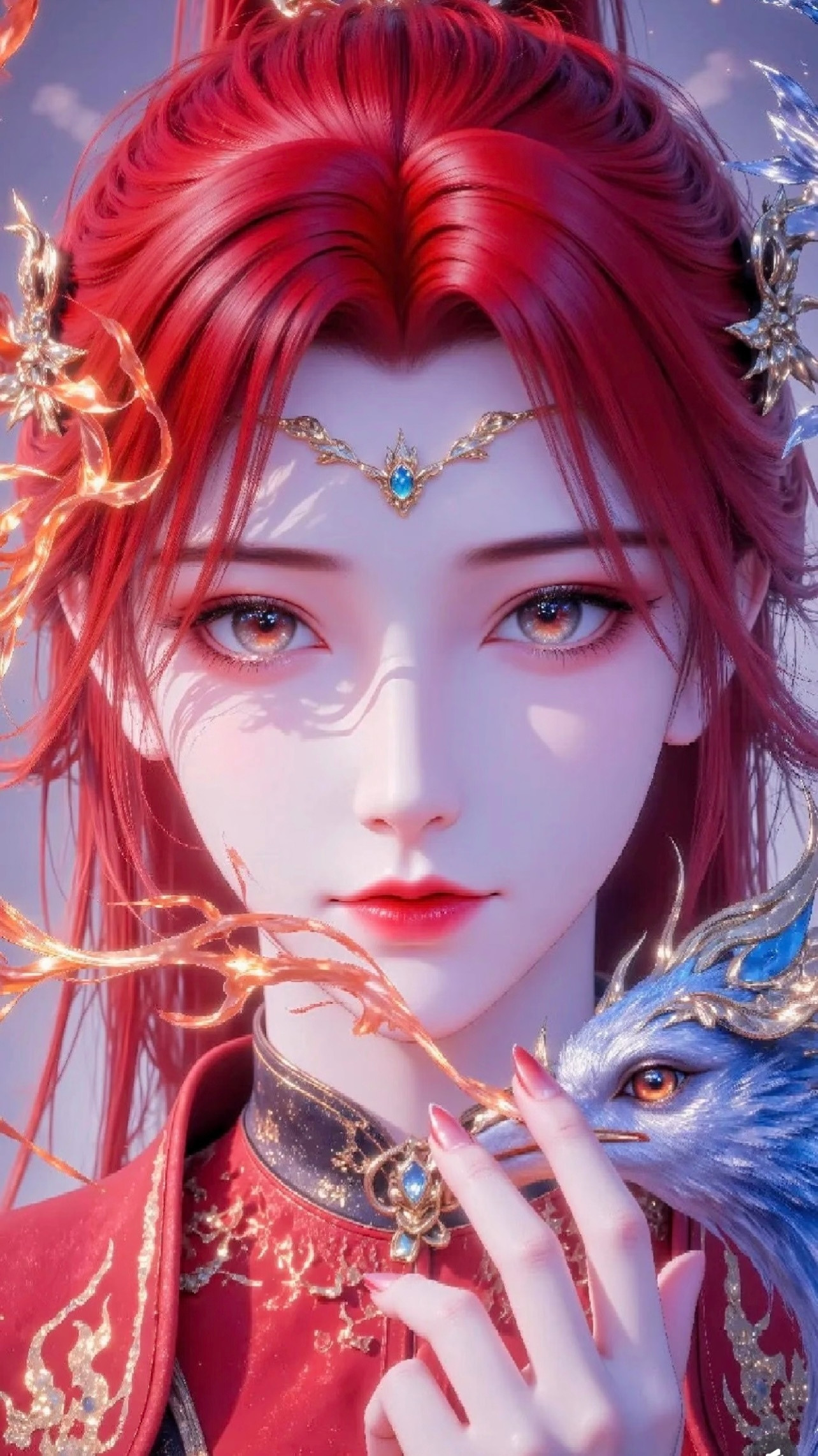 斗破苍穹唐火儿【精美壁纸】个人还挺喜欢这个焚炎谷大小姐的！​​​