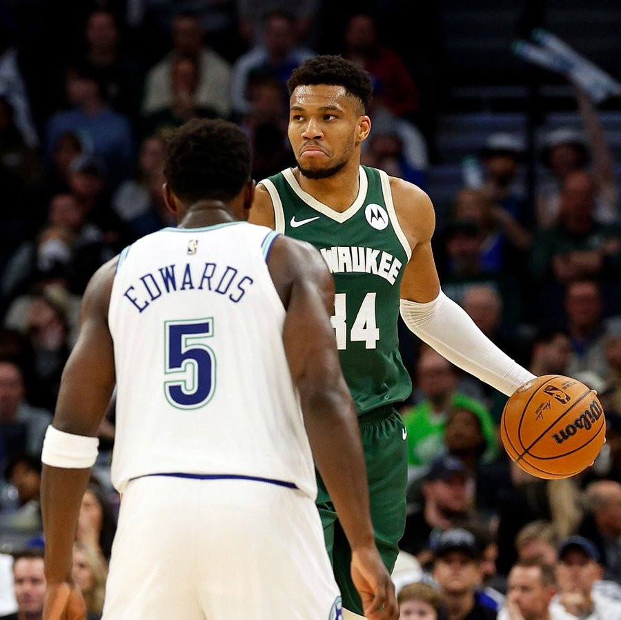 湖人和森林狼疯狂追逐字母哥NBA湖狼大战！根据Shams透露：“湖人森林狼是字