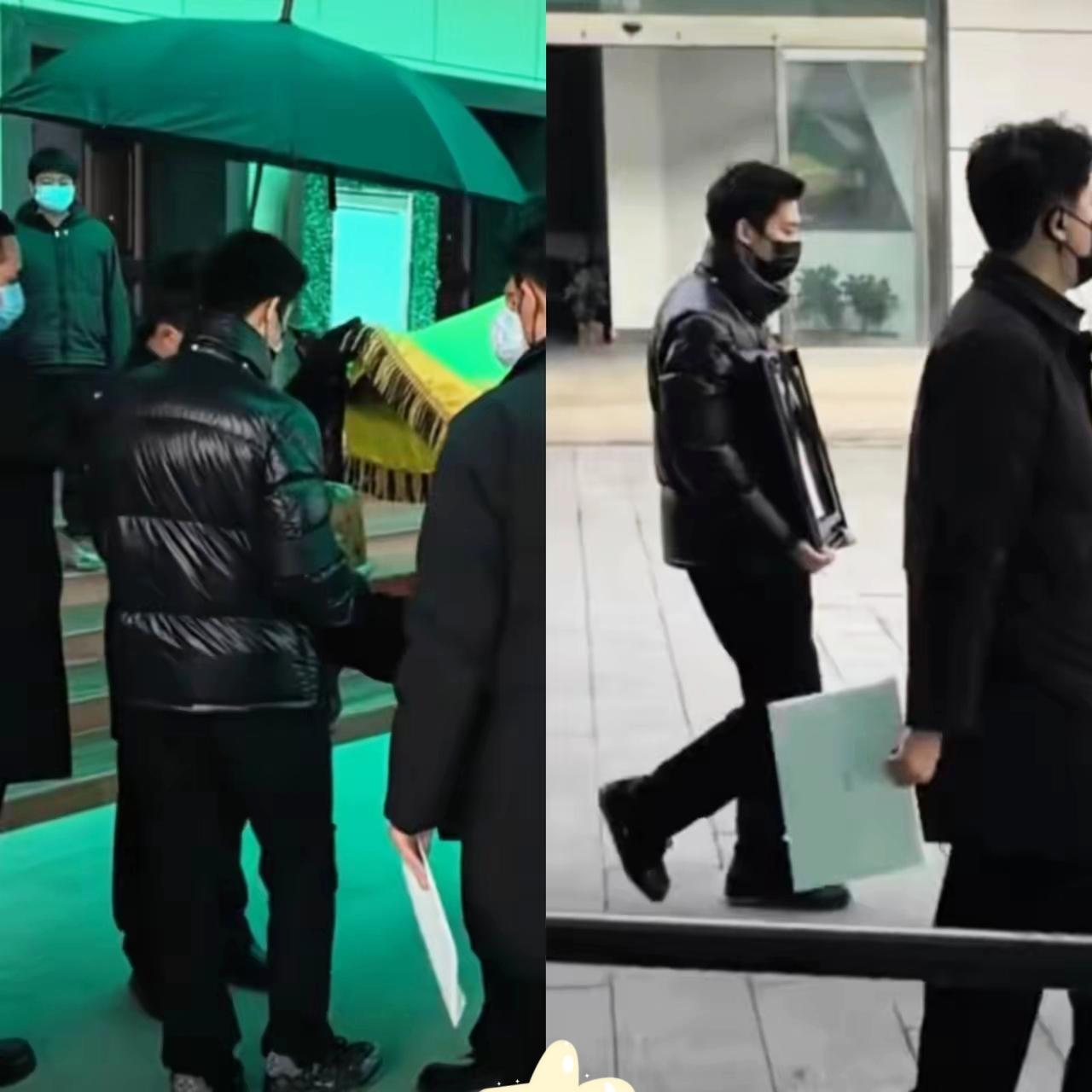 何晴追悼会最让人揪心的一幕出现了不是她的遗像出现那一刻，而是她的儿子许何捧着