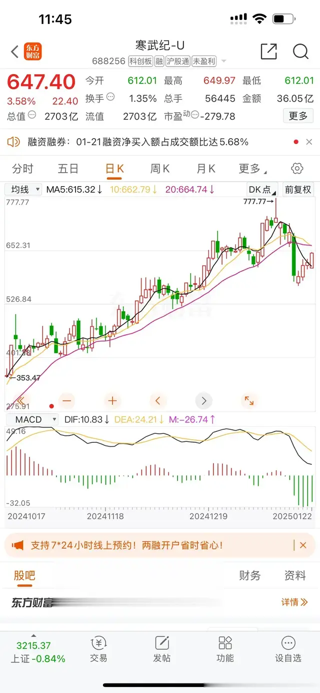 刘格菘大举梭哈押注寒武纪-U