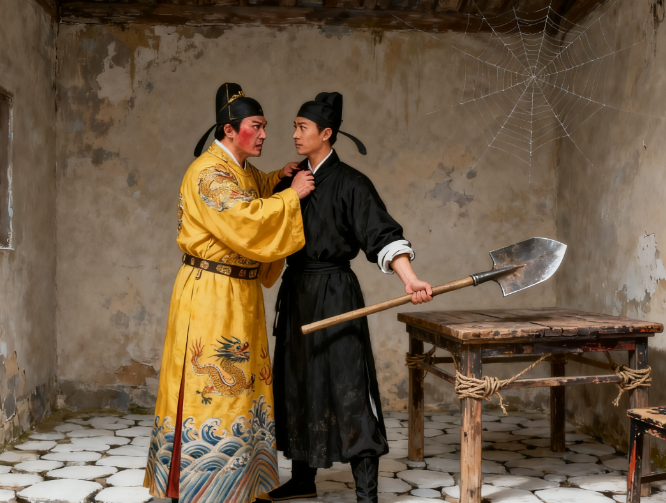 1380年，朱元璋悄悄摸进御史韩宜可的家。一推门，就看到穿着补丁棉袄的孩子，家徒
