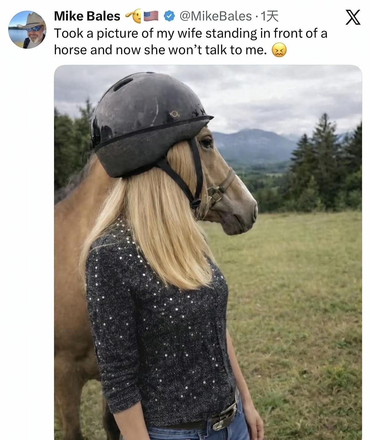 这照片绝了，哈哈，角度太刁钻，女友看了，直接拿着棍子追着她男友[呲牙笑]