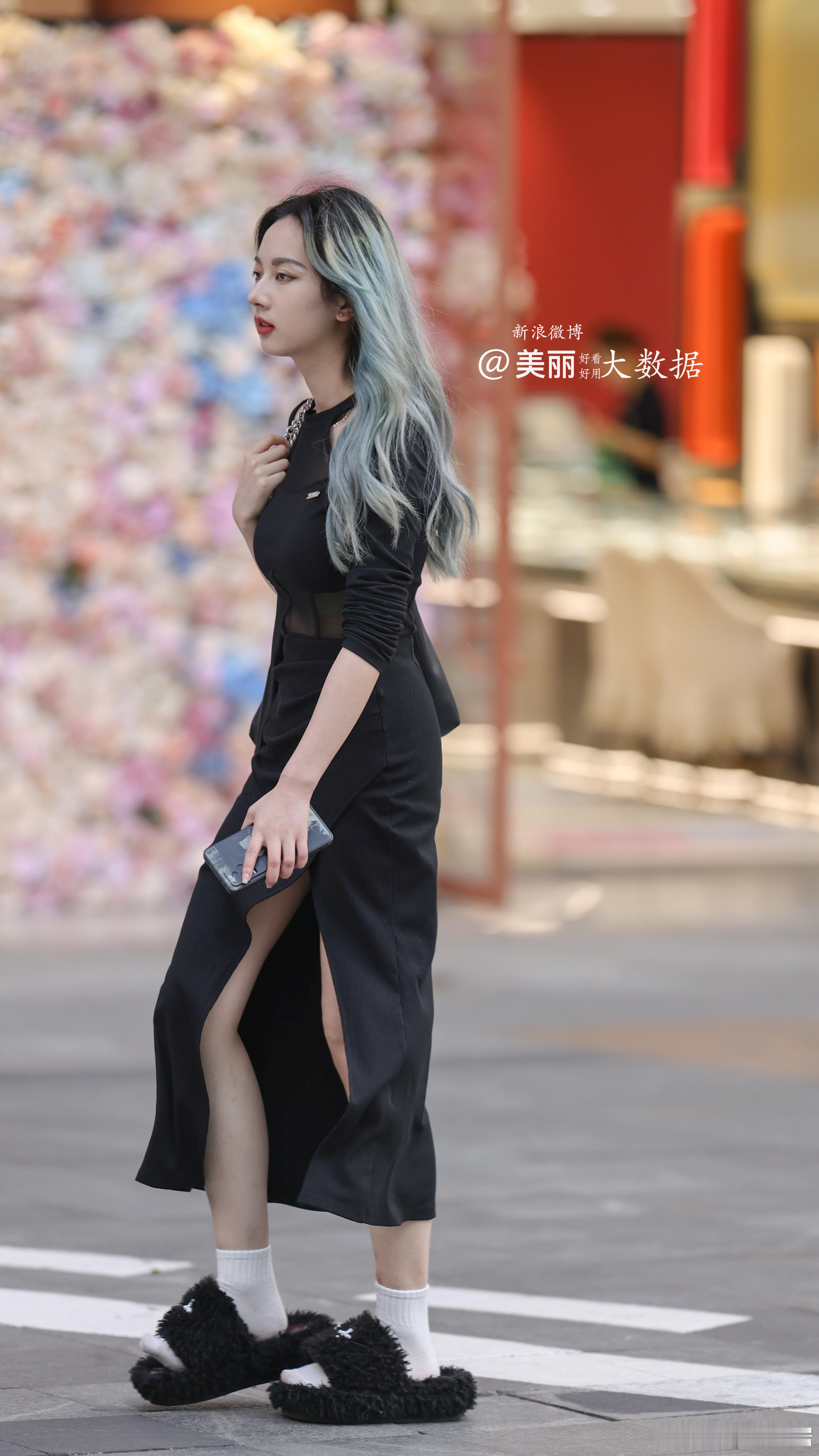 美如画。街拍​​​