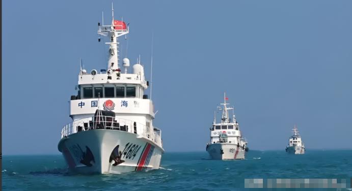 台湾三艘船围堵大陆一艘海警船，围了34小时。你真以为这是一场势均力敌的海上对峙？