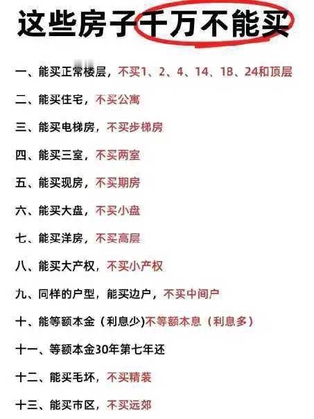 这些房子千万不能买！​​​