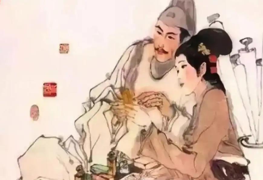 1132年，49岁守寡三年的李清照，嫁给了30岁年轻英俊的张汝舟。圆房之后，张汝