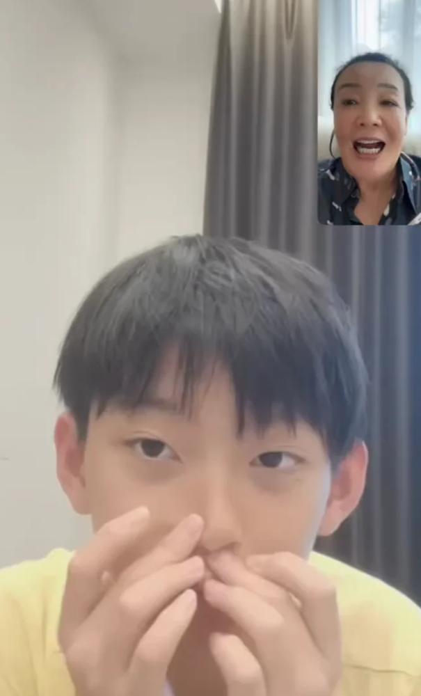 汪小菲的儿子小箖箖去加拿大参加夏令营了张兰还和小箖箖连线，准备忙完工作去找他