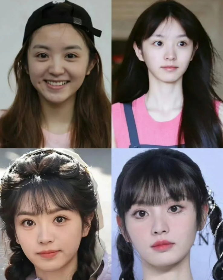 内娱小花早期无滤镜生图有田曦薇，陈都灵，白鹿，孟子义，赵露思，虞书欣，鞠婧祎