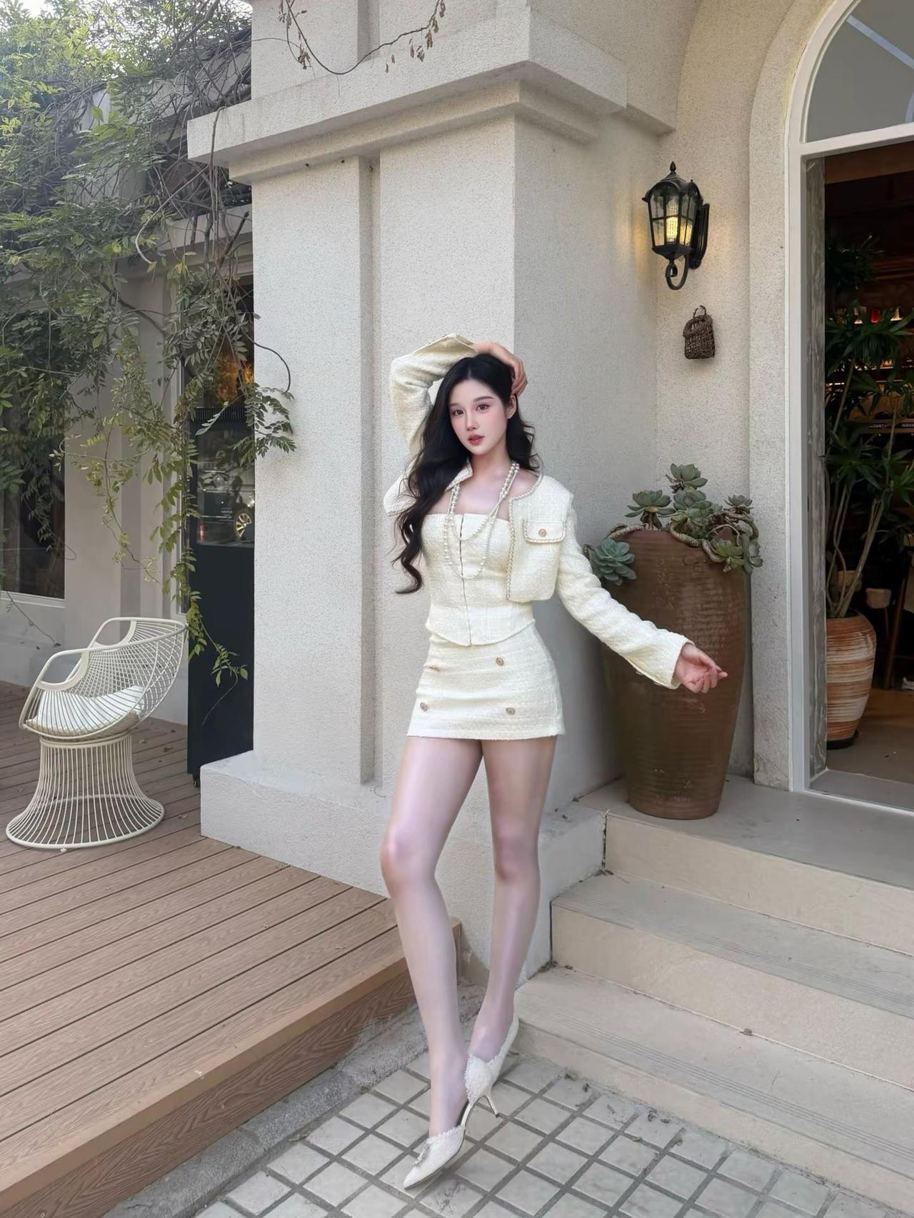 大小姐。氛围感穿搭御姐拍照