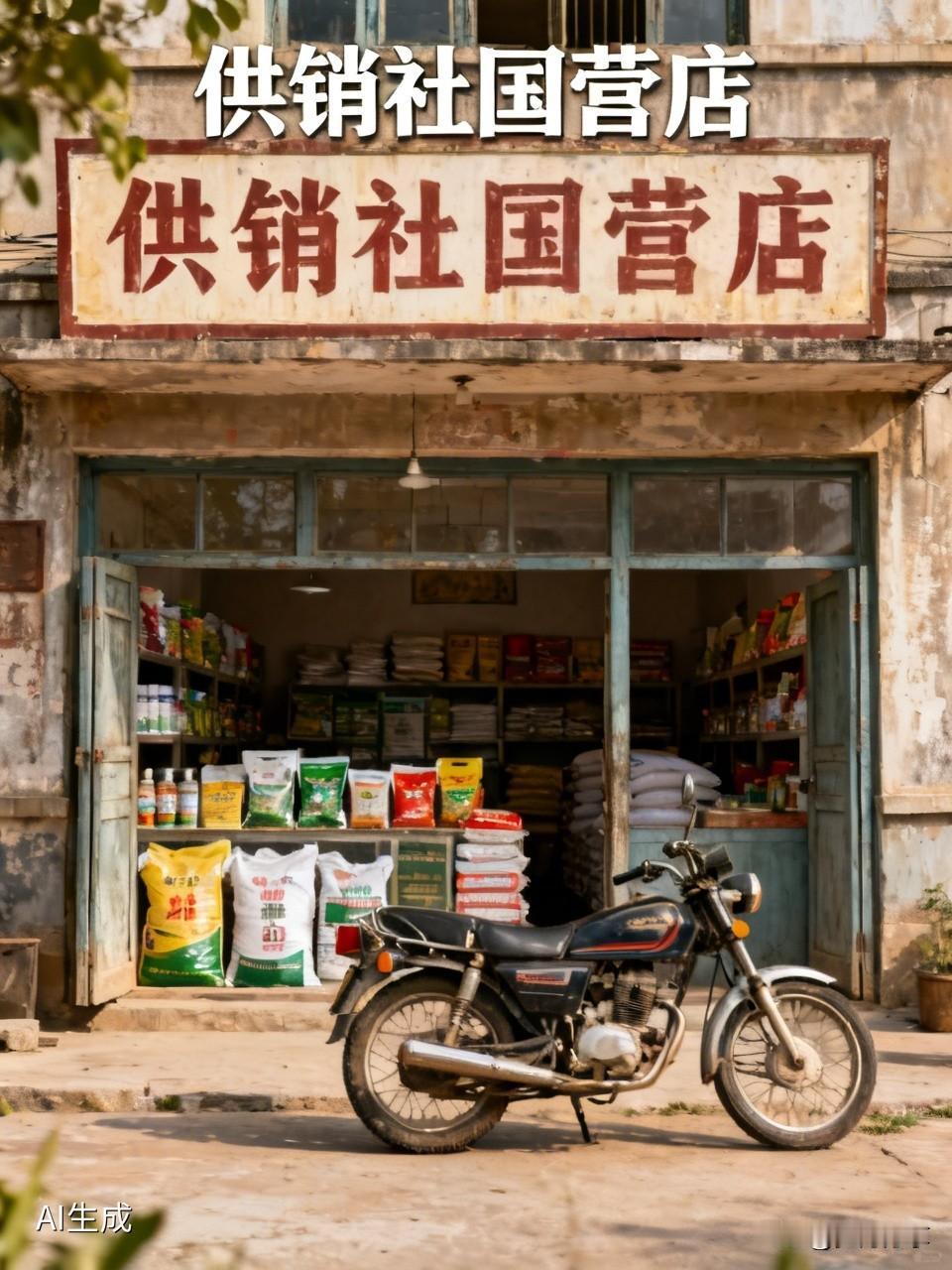 你的家乡还有供销社国营店吗我的家乡还有这种店，只不过他们挂着供销社国营店牌子是为