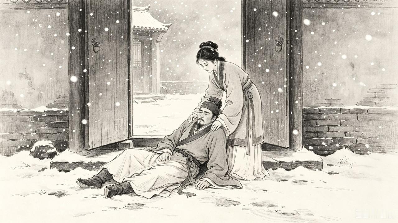 古时候，临安城里有一个叫化子头头叫金松，他有个女儿叫金玉奴。一个下大雪的日子，