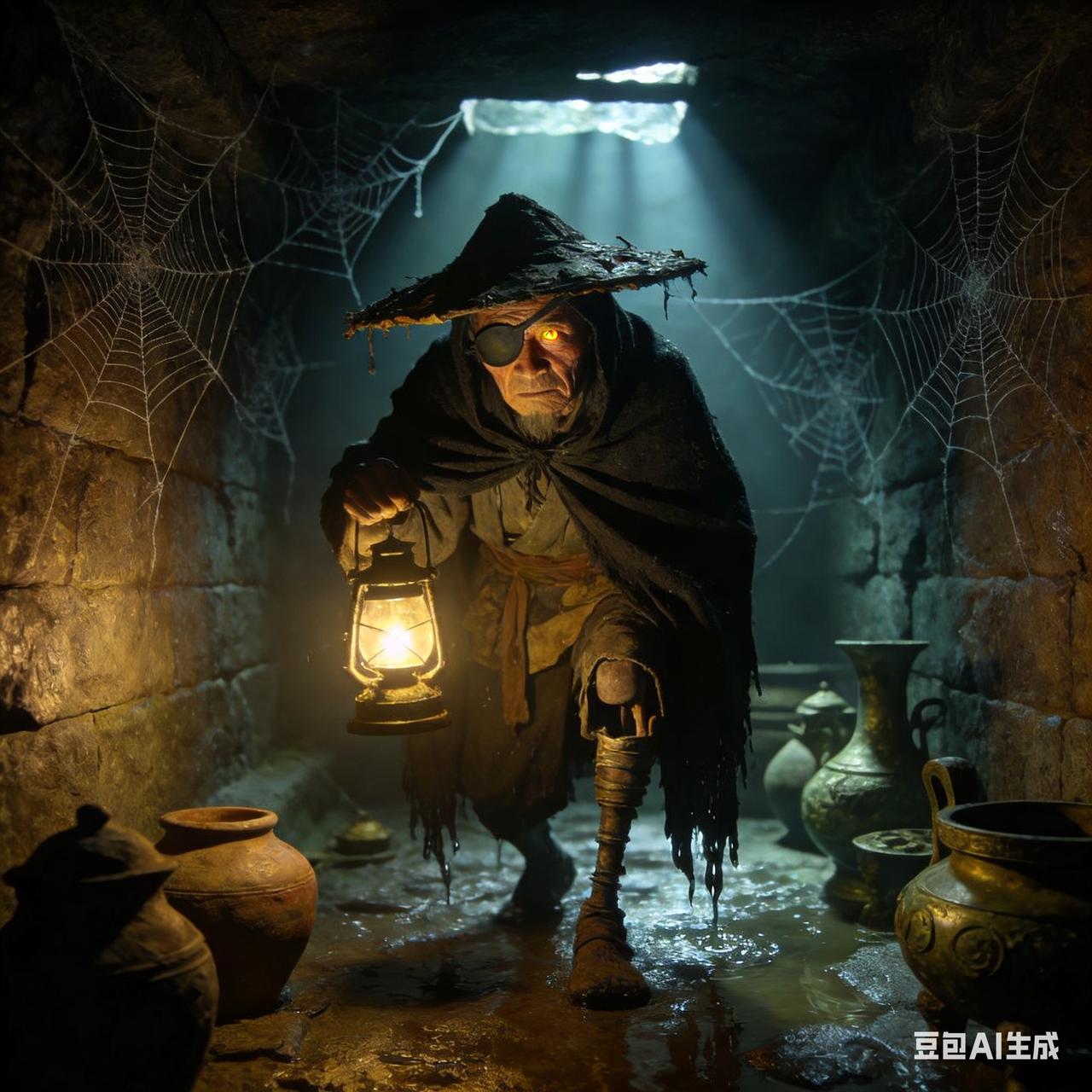 明朝末年，临安城来了一个奇怪的人。他五十岁上下，少了左眼，缺了右腿，拄着一根拐杖