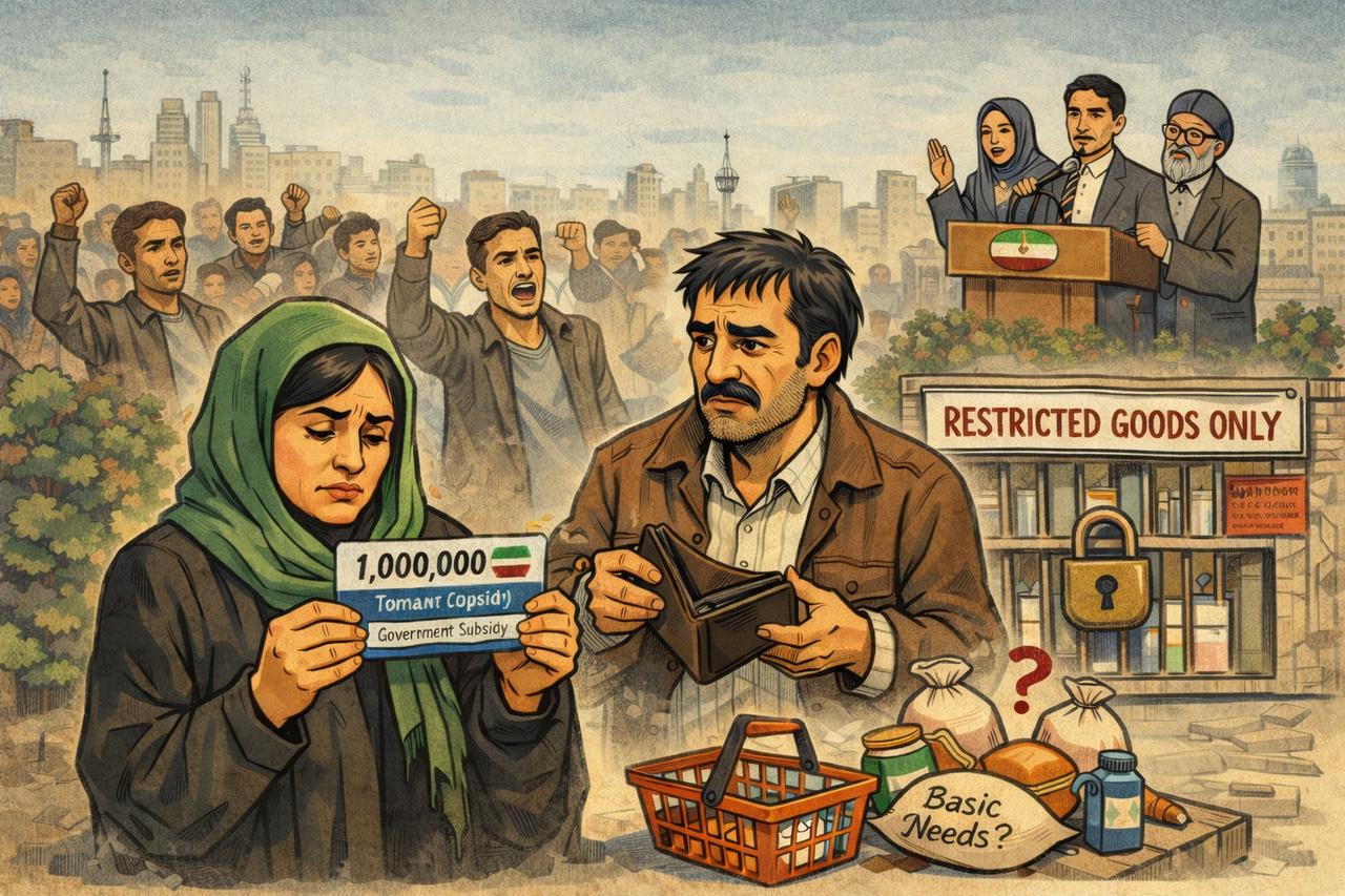 伊朗要给全国民众发钱，人人有份。在持续一周的抗议活动后，伊朗当局宣布将向该国所