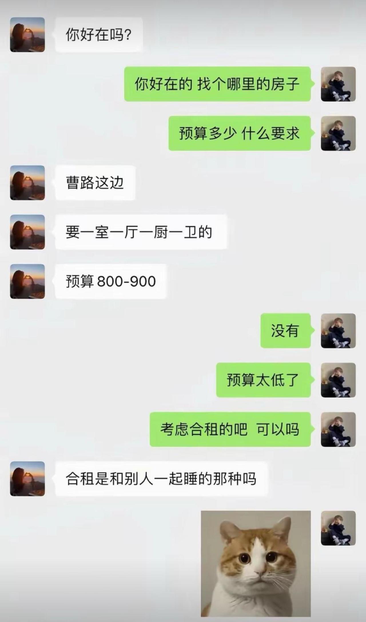 租客上来点名要曹路一室一厅，预算死死卡在八九百，中介直言这个价位根本拿不下整租，