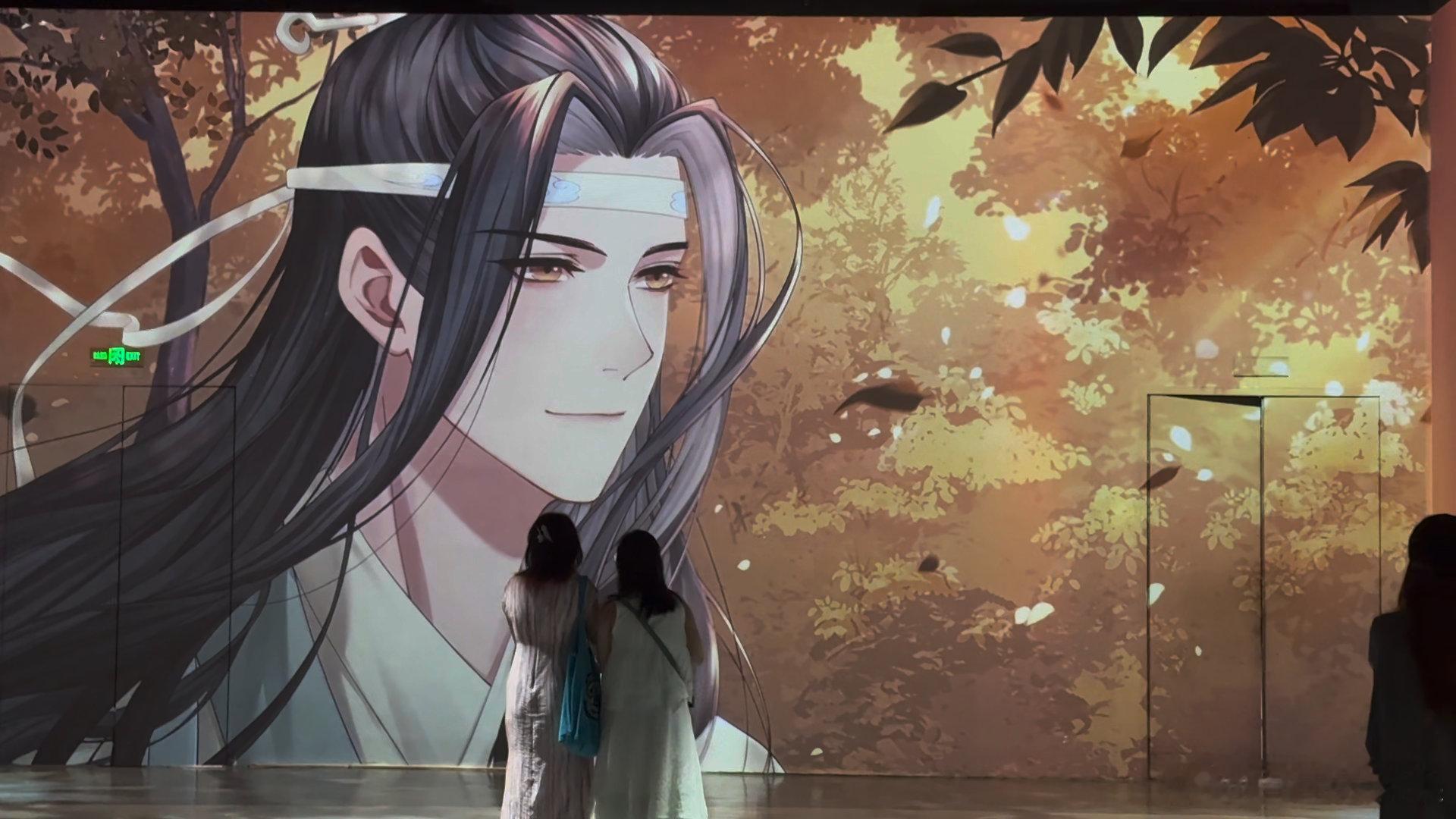 魔道祖师魔道祖师动画七周年排面拉满了魔道祖师动画七周年光影展谁懂啊！魔