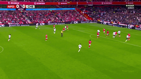 【内托一传一射】诺丁汉森林vs切尔西，半场休息连换三人的切尔西，在下半时刚开始的