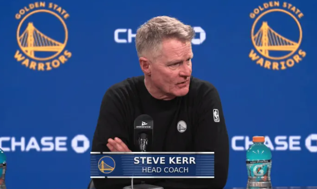 勇士队记社媒转发了科尔今日接受采访谈到勇士的状态：“或许可以说，这是我们今年首