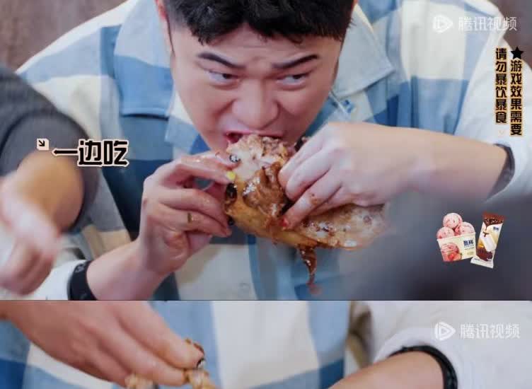 家人们，谁懂啊看到这张照片我一整个震惊住了！原来陈赫不仅平时这么能吃而且