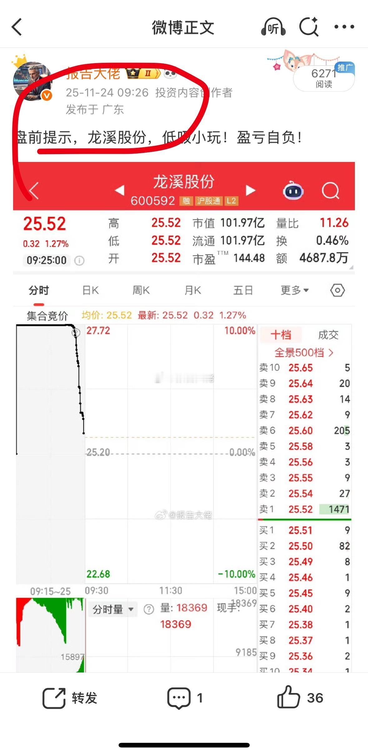 啊龙，稳健的可以走！小吃将近十个点！